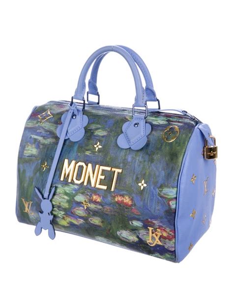 louis vuitton speedy monet|LOUIS VUITTON Masters Monet Speedy 30 .